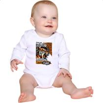 Body intantil Mulher leoa Body intantil Mulher leoa