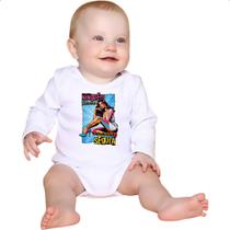 Body intantil Mulher ninguem segura Body intantil Mulher ninguem segura