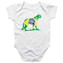 Body intantil Onca Pintada Fauna Brasil Body intantil Onca Pintada Fauna Brasil