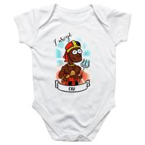 Body intantil Orixas Cartoon Exu Laroye Body intantil Orixas Cartoon Exu Laroye