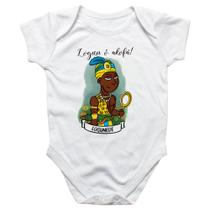 Body intantil Orixas Cartoon Logunede Logun o akofa Body intantil Orixas Cartoon Logunede Logun o akofa