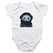 Body intantil Panda astronauta cartoon Body intantil Panda astronauta cartoon