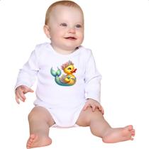 Body intantil Patinho de borracha Sereia