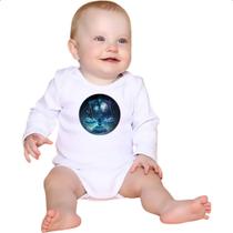 Body intantil Signo de Libra placa de luxo Body intantil Signo de Libra placa de luxo