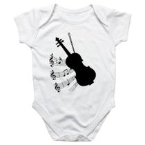 Body intantil Silhuetta Musica Violino Body intantil Silhuetta Musica Violino