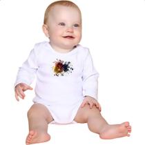 Body intantil Splash arte filhote de gato