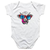 Body intantil Vaca Doida Lambendo Oculos Vermelhos