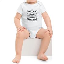 Body intantil Vintage idade perfeicao 2000 - Alearts