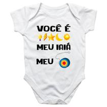 Body intantil Voce e luz meu iaia meu ioio Body intantil Voce e luz meu iaia meu ioio