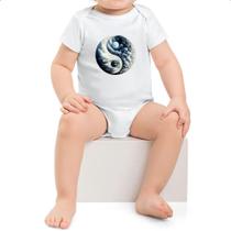 Body intantil Yin Yang Nuvens Body intantil Yin Yang Nuvens