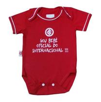 Body Internacional "Bebê Oficial" Vermelho Revedor Body Internacional "Bebê Oficial" Vermelho Revedor