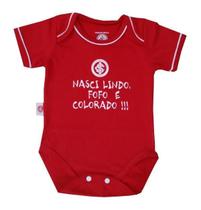 Body Internacional "Nasci Colorado" Vermelho Revedor Body Internacional "Nasci Colorado" Vermelho Revedor