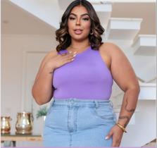 Body Kiara Plus Size Especial Moda Fashion Clássico Elegante Modela Barriga e cintura Veste 46 Ao 50