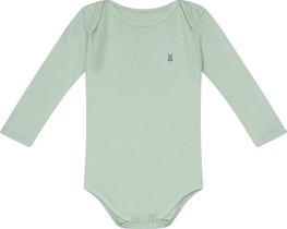 BODY KIKO BABY 03608 VERDE ÁGUA GRANDE - Conforto e Qualidade para Bebês