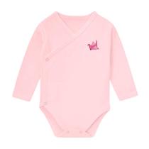 Body Kimono Manga Longa Para Bebê Lindas Cores 100% Algodão