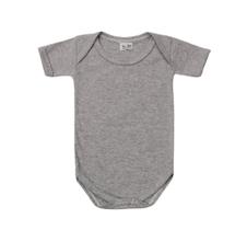 Body Liso para Bebê - 100% Algodão - para Enxoval ou para Personalizar - Vem Bebê