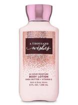 Body lotion a thousand wishes bath body works