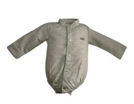 Body Luxo Social Estilo Camisa Bebê Menino Katita Kids 2731