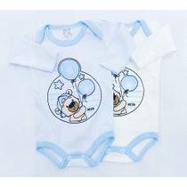 Body M/Longa Urso Balão - Mub - Ref.:2830