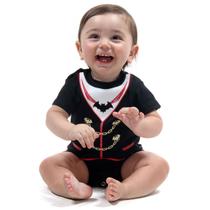 Body Macaquinho Bebê Drácula - Halloween Body Macaquinho Bebê Drácula - Halloween