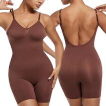 Body Macaquinho Cinta Modeladora Costa Aberta Modela Bumbum Body Macaquinho Cinta Modeladora Costa Aberta Modela Bumbum