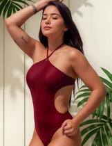 Body Maiô Engana Mamãe Liso Com Bojo Gringas Model Body Maiô Engana Mamãe Liso Com Bojo Gringas Model