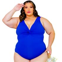 Body Maio Feminino Costa Nua Alça Larga Moda Praia Plus Size
