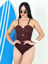 Body Maiô Feminino Elegante com Alcinha Regulável Bojo e Forro Top Sol Praia Verão Body Maiô Feminino Elegante com Alcinha Regulável Bojo e Forro Top Sol Praia Verão