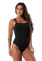 Body Maiô Feminino Suplex Decote Quadrado Alça Larga Body Maiô Feminino Suplex Decote Quadrado Alça Larga