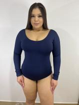 Body Maiô Manga longa Feminino Bori Collant De Praia Piscina