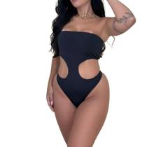Body Maiô Suplex Bustiê Decotado Verão Blogueira