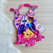 Body Maio Suplex Infantil Temático Bolofofos 11