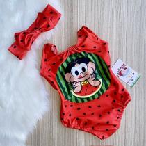 Body Maio Suplex Infantil Temático Melancia Magali Vermelho 02 Body Maio Suplex Infantil Temático Melancia Magali Vermelho 02