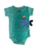 Body Manga Curta Bebê Kiko e Kika REF:10334