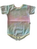 Body Manga Curta Bebe Menina Roupa Verão Estampado 100% algodão