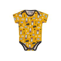 Body Manga Curta cachorros Ref 340050950003 Body Manga Curta cachorros Ref 340050950003