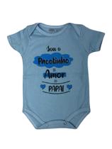 Body Manga Curta com Frases - Lolo Kids Body Manga Curta com Frases - Lolo Kids