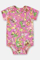 Body manga curta feminino para bebês up baby