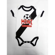Body Manga Curta Mini Torcedor Bb Bco/Pt 13933 Basic+