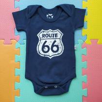 Body manga curta Route 66 tamanho M
