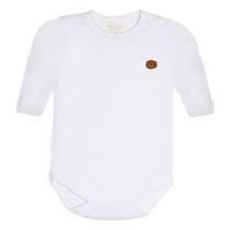 Body Manga Longa Avulso - Branco - Mini&ampCo