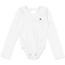 Body Manga Longa Básica Com Aroma Feminino Infantil Marisol