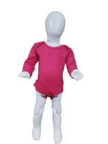 Body manga longa bebê feminino em Sued