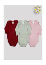 Body Manga Longa Feminino Suedine Liso - Bicho Molhado Body Manga Longa Feminino Suedine Liso - Bicho Molhado