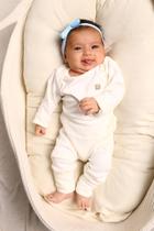 Body Manga Longa + Mijão Linha Clean - Pé de Amor