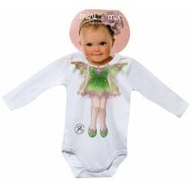 Body Manga Longa Mini Mix Fada Gbaby - GG