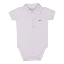 Body Meia Manga Gola Polo Branco 12421 TAM RN - Paraíso (12007) Body Meia Manga Gola Polo Branco 12421 TAM RN - Paraíso (12007)