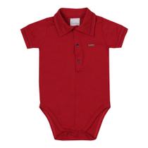 Body Meia Manga Gola Polo Vermelho 12421 TAM RN - Paraíso (12011) Body Meia Manga Gola Polo Vermelho 12421 TAM RN - Paraíso (12011)