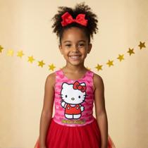 Body Menina Tema Hello Festa Kitty Menina Pink Cor:RosaTamanho:10 Body Menina Tema Hello Festa Kitty Menina Pink Cor:RosaTamanho:10