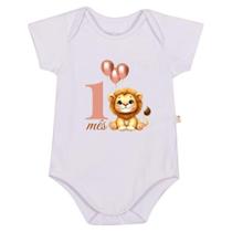 Body Mesversário Meninas Bebê Conforto E Charme Para Fotos